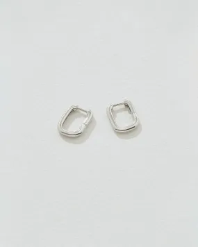 Desi Earrings Small Silver