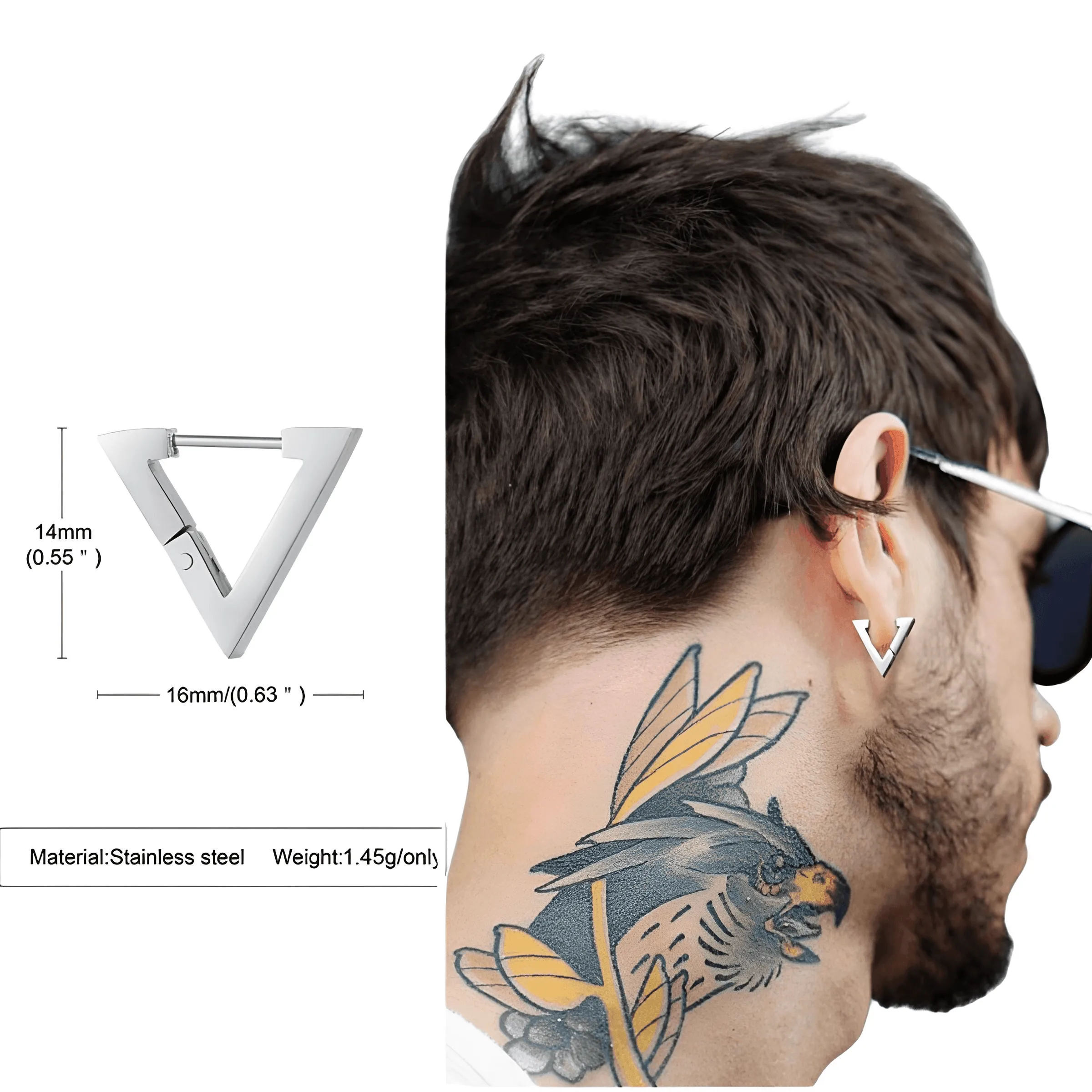 U Link Earrings For Men or Women