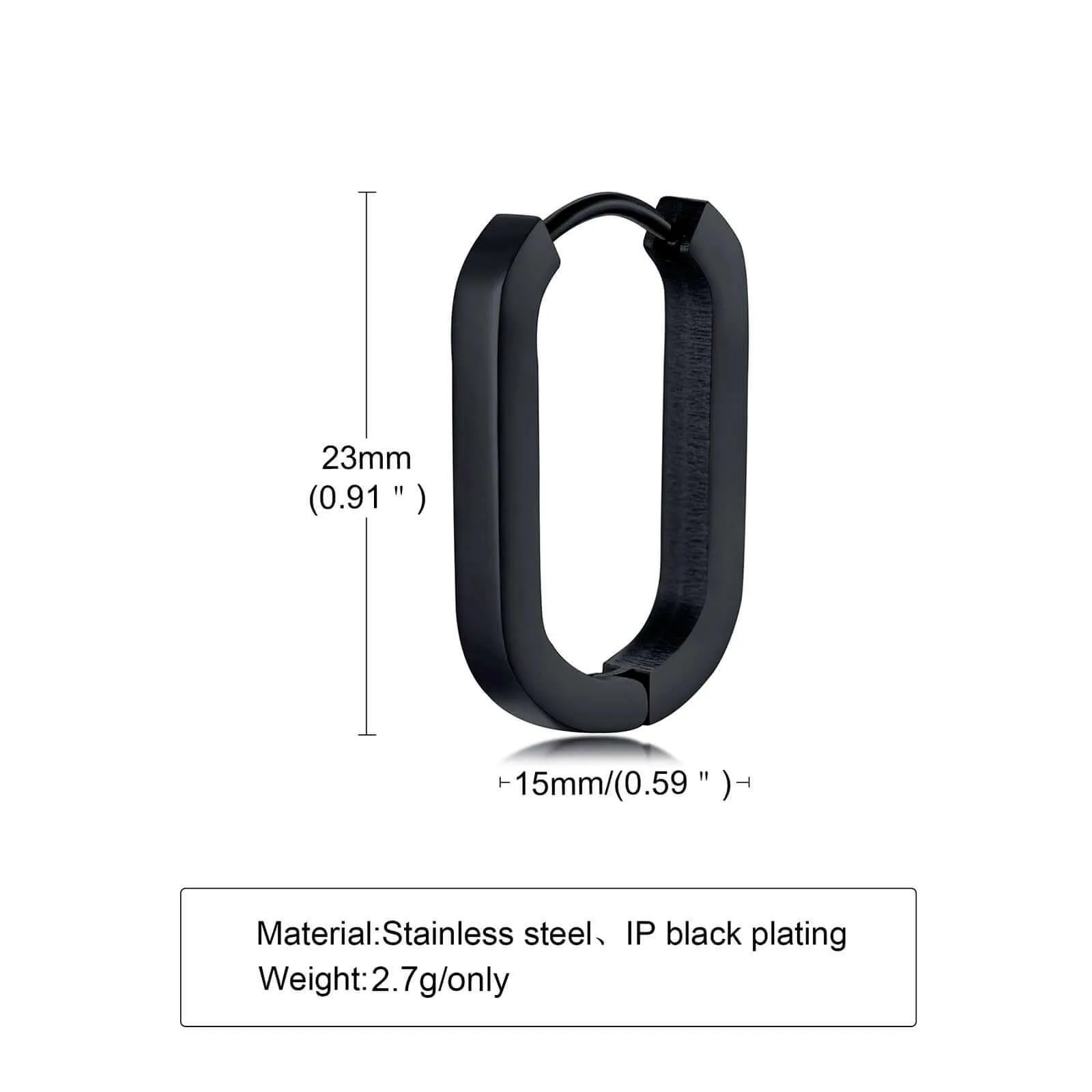 U Link Earrings For Men or Women